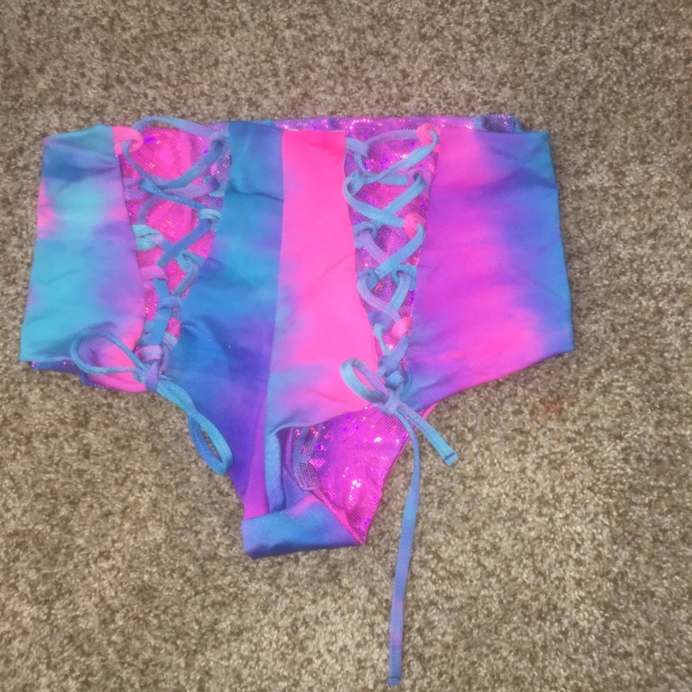 Eat sleep rave shorts large